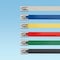 Panduit Cable Tie, 6 in L, 1-1/2 in Max Bundle Dia., Black, 316 Stainless Steel, Polyester, 250 lb Strength MLTFC1.5H-CP316 - alternate 2